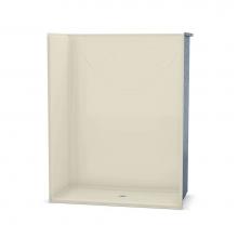 Maax 106034-000-004 - OPS-6030 - Base Model 60 in. x 30 in. x 76.625 in. 1-piece Shower with No Seat, Center Drain in Bo