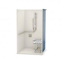 Maax 106056-R-000-007 - OPS-4248 - California Title 24 Compliant 42 in. x 48 in. x 76.5 in. 1-piece Shower with Right-hand