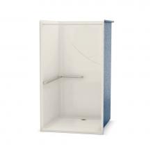 Maax 106084-R-000-007 - OPS-4248-RS - with California Title 24 Grab Bar 42 in. x 48 in. x 76.5 in. 1-piece Shower with Rig