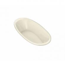 Maax 106167-097-004 - Saturna 6036 Acrylic Drop-in Center Drain Combined Whirlpool & Aeroeffect Bathtub in Bone