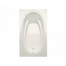 Maax 106458-L-000-007 - Panaro 7242 Acrylic Drop-in Left-Hand Drain Bathtub in Biscuit
