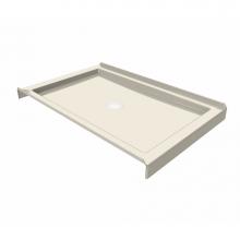 Maax 410003-506-007 - B3 Base 4836 Round Drain Tunnel Biscuit