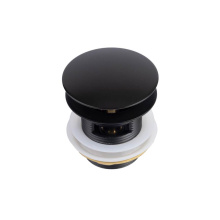 Maax 10037678-173 - Bathtub Pop-Up Metal Drain in Dark Bronze