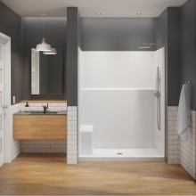 Maax 107106-000-002-002 - SS3260 AcrylX™ Alcove One-Piece Shower in White