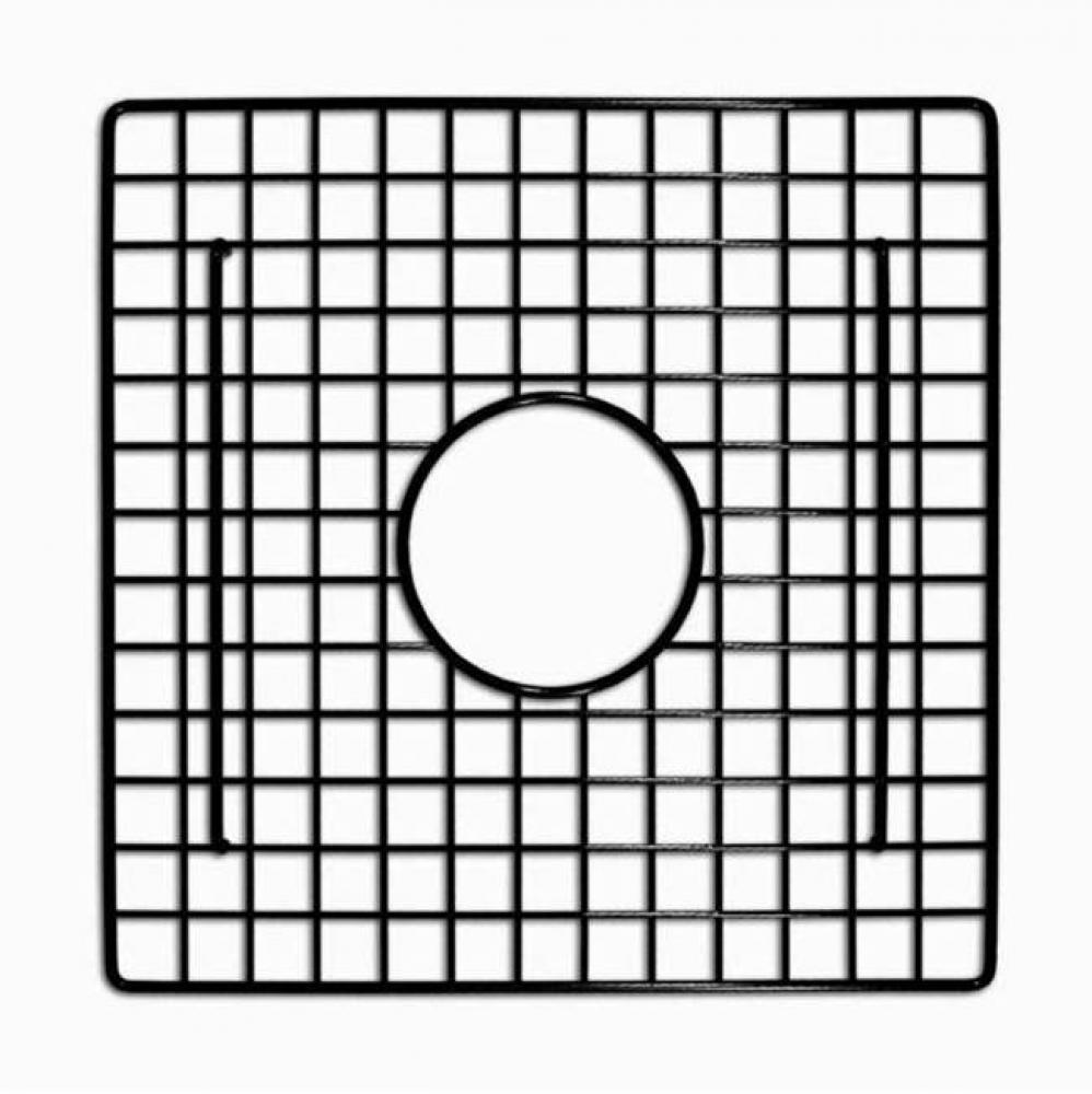 12'' Square Bottom Grid in Matte Black