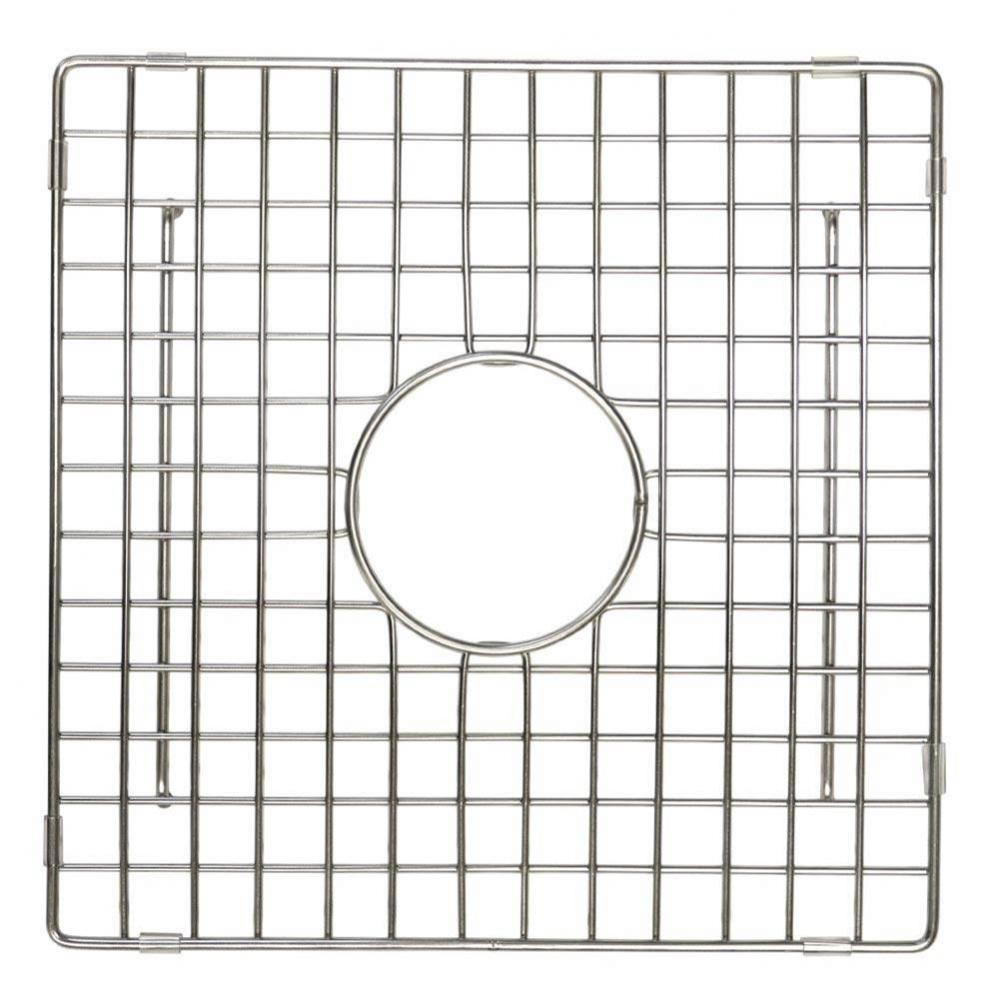 12'' Square Bottom Grid in Stainless Steel