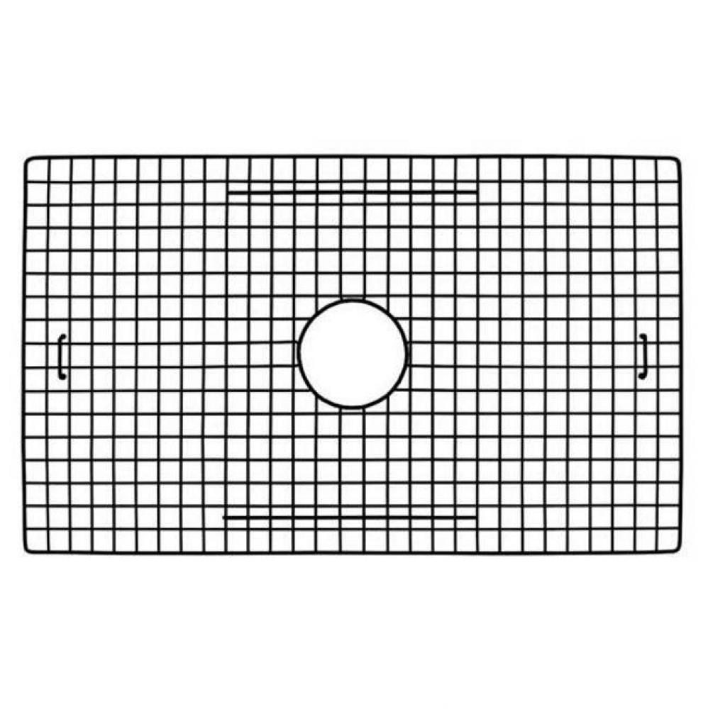 29''x17.5'' Bottom Grid in Matte Black