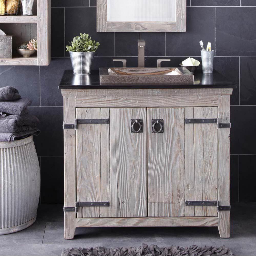 36'' Americana Vanity in Driftwood