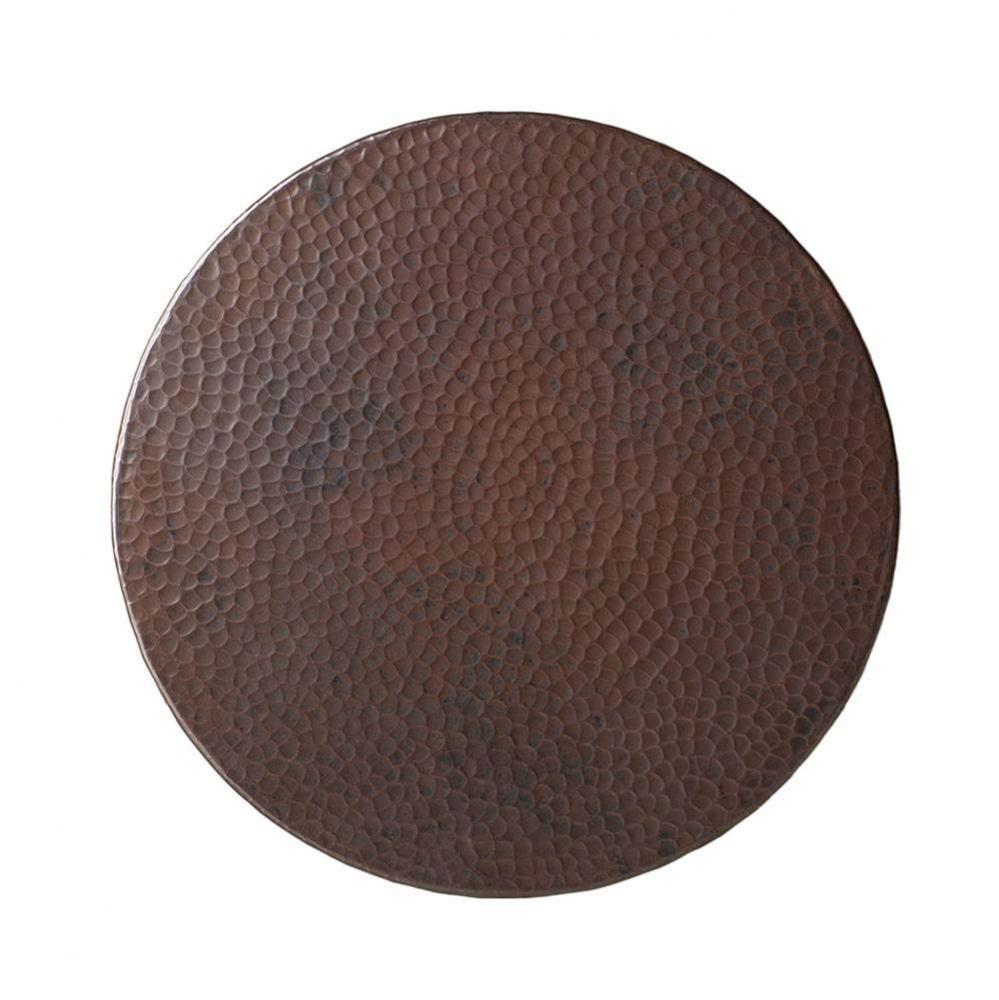 Copper Lazy Susan in Antique, 20''