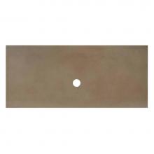 Native Trails NSV48-EV - 48'' Native Stone Vanity Top in Earth- Vessel Cutout with No Faucet Hole