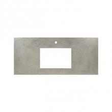 Native Trails NSV36-SV1 - 36'' Native Stone Vanity Top in Slate- Vessel with Single Hole Cutout