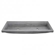 Native Trails NSL4819-AX - Trough 4819 in Ash - No Faucet Holes