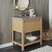 Native Trails VNO301-A-NSVNT30-A - 30'' Solace Vanity Base in Sunrise Oak with Palomar Vanity Top and Sink in Ash