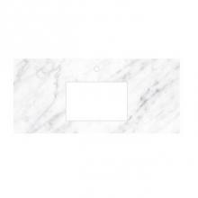 Native Trails VNT48-CR1 - 48'' Carrara Vanity Top - Rectangle with Single Hole Cutout
