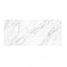 Native Trails VNT48-CV - 48'' Carrara Vanity Top - Vessel Cutout with No Faucet Hole