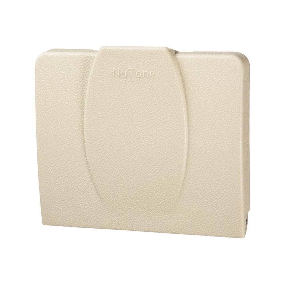 Nutone Standard White Central Vacuum Wall Inlet, Almond