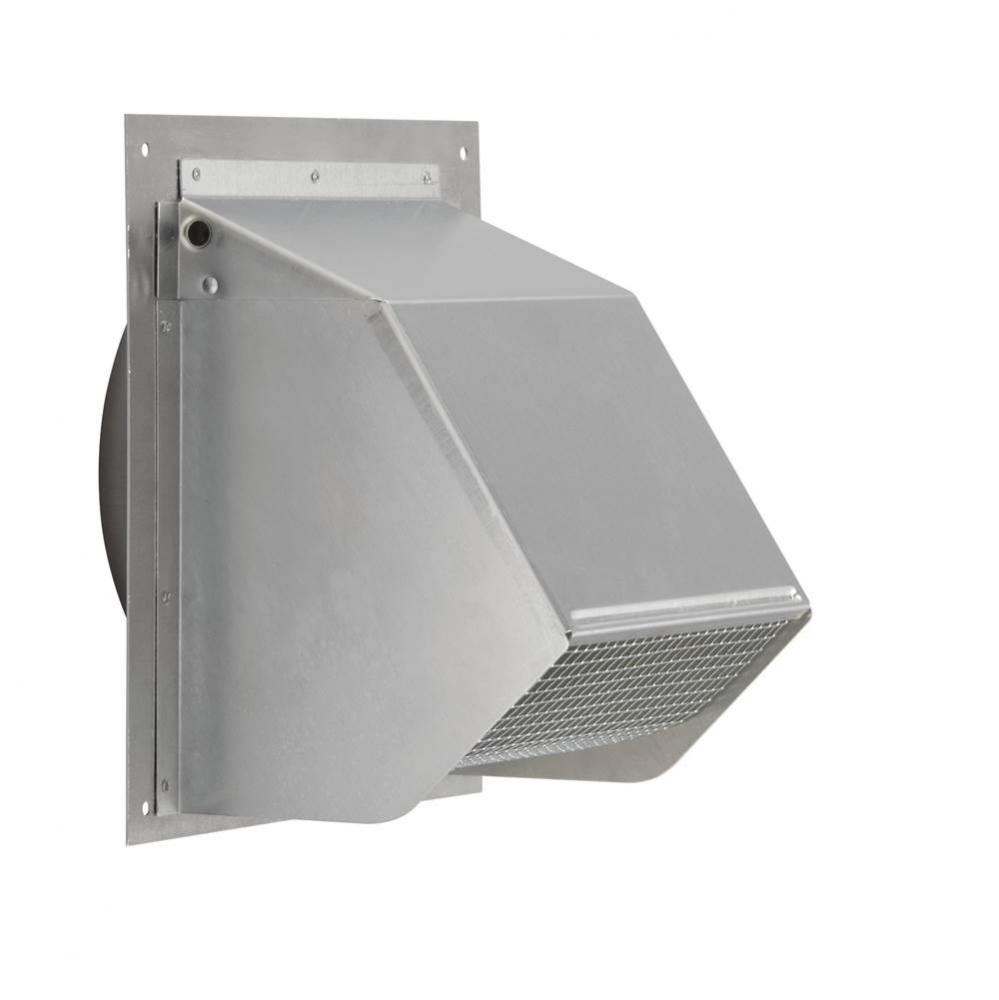 Wall cap 6N RD Aluminum Fresh Air Inlet