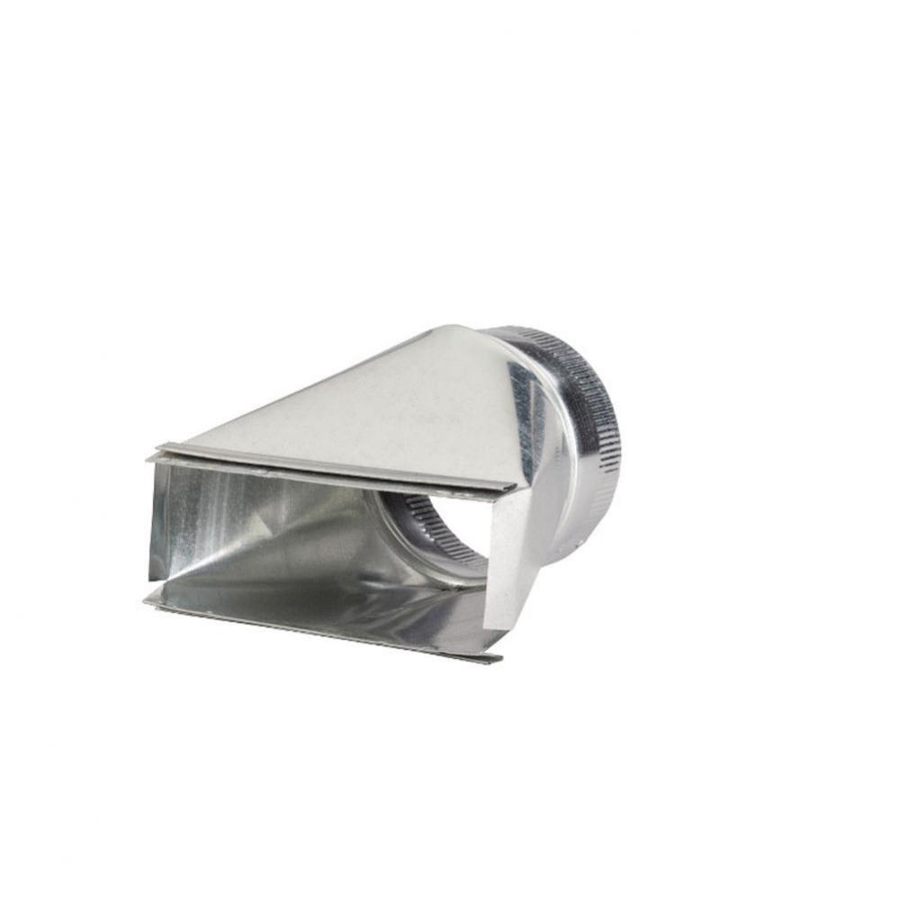 Transition For 6-Inch To 3-1/4-Inch X 10-Inch Duct For Range Hoods And Bath Ventilation Fans