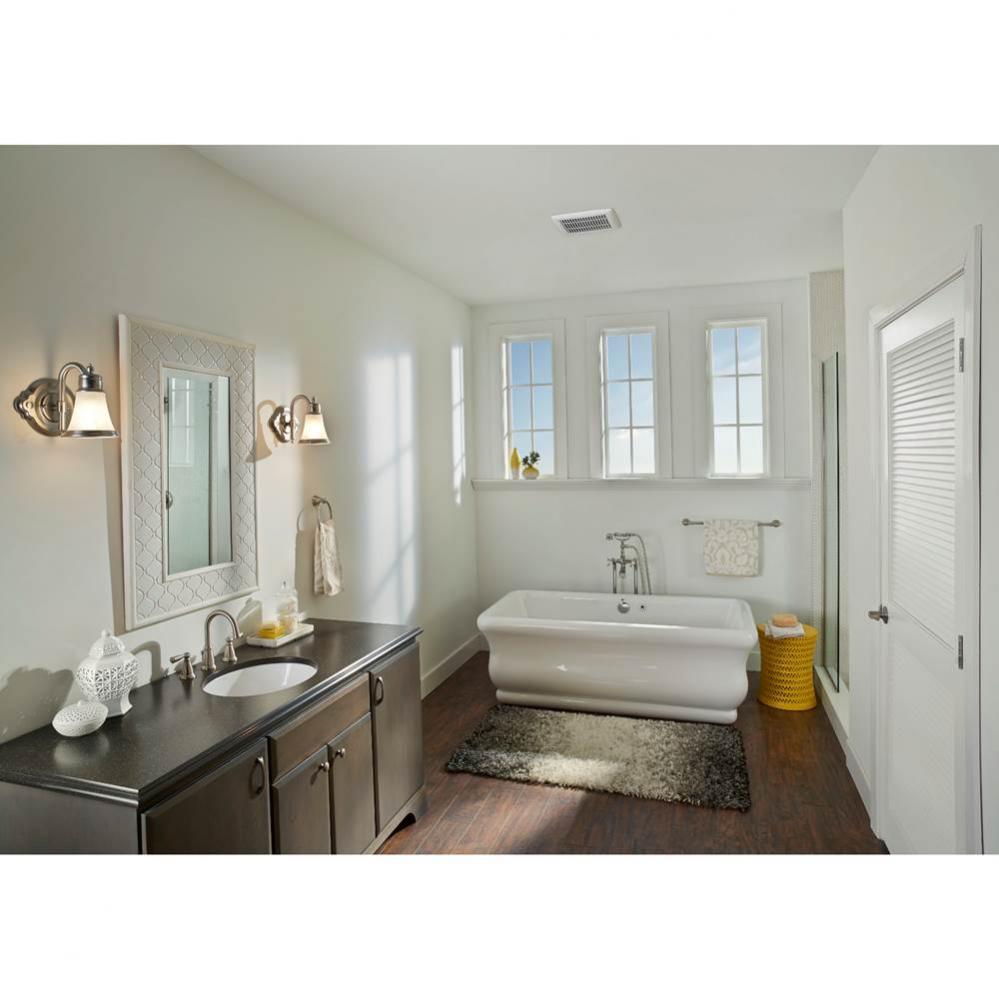 110 CFM 1.0 Sone Ventilation Fan Finish Pack Energy Star