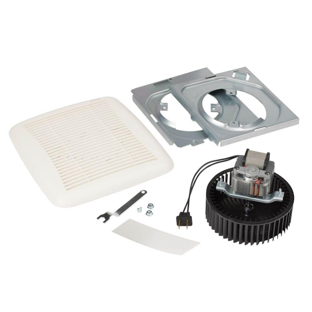60 Cfm Quickit Bath Fan Replacement Motor And Grille/Cover