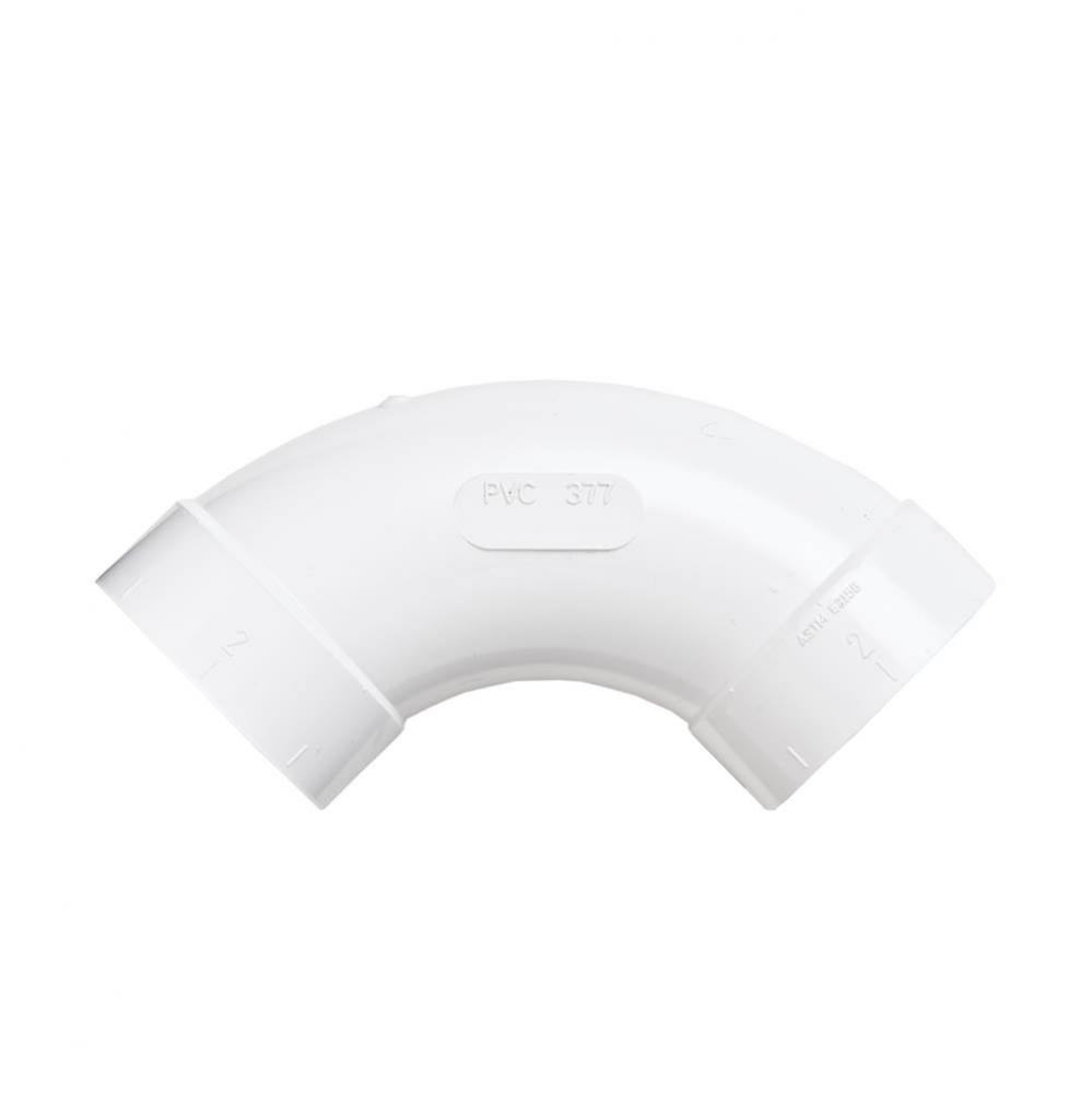 Nutone 90 Degree Sweep Elbow Fitting, Long