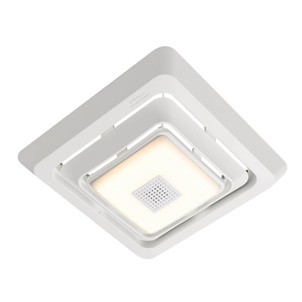 Sensonic Speaker/Led Upgrade Cover For Bathroom Ventilation Fans (4 Pack)