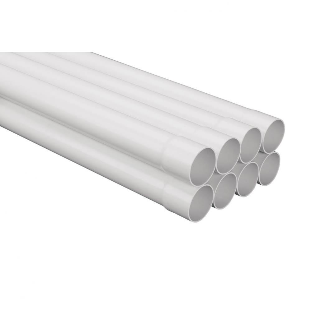 Nutone Semi-Rigid 8 Ft. Pvc Tubing, White