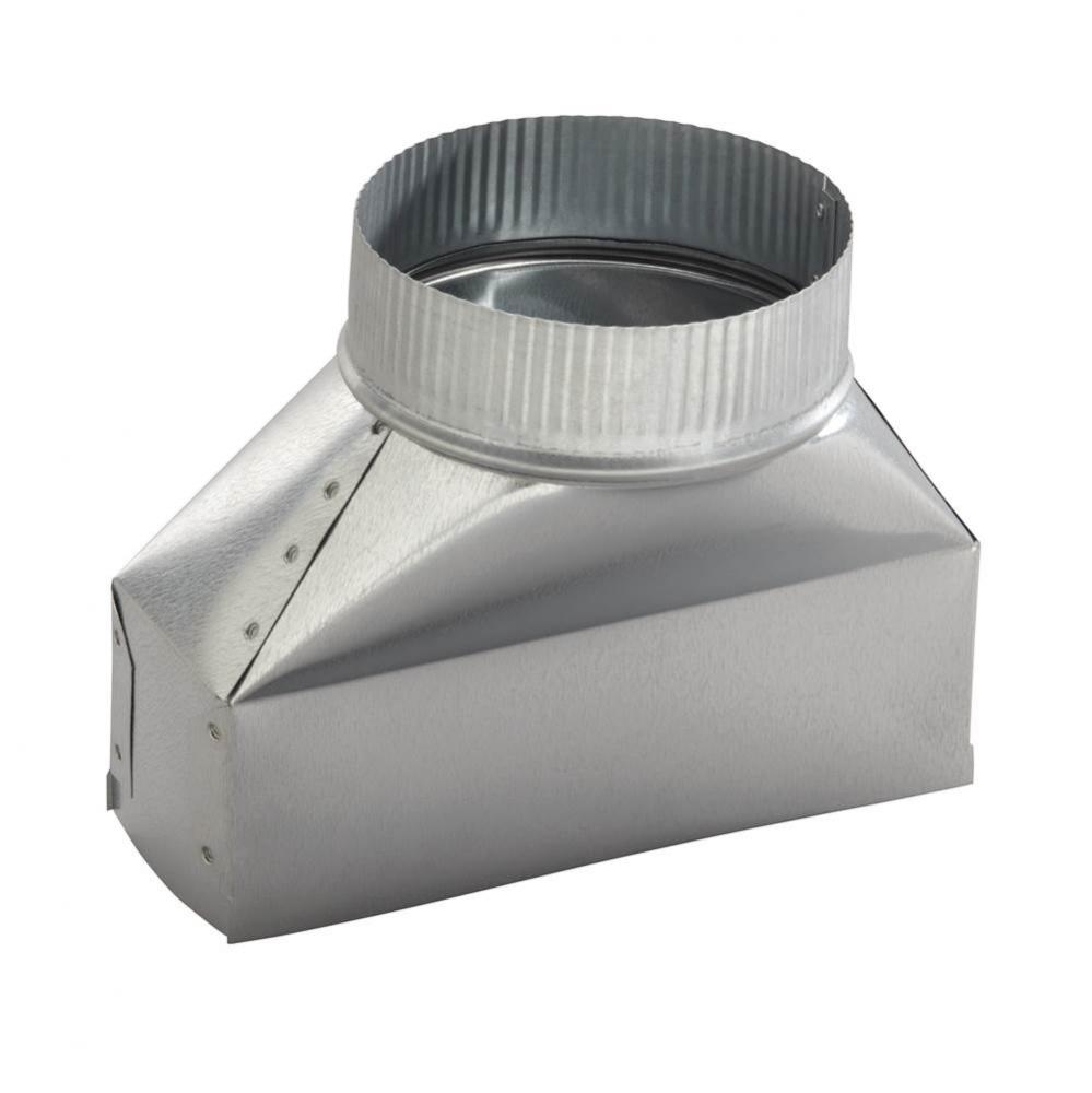 8'' Round Transition For Range Hoods And Bath Ventilation Fans