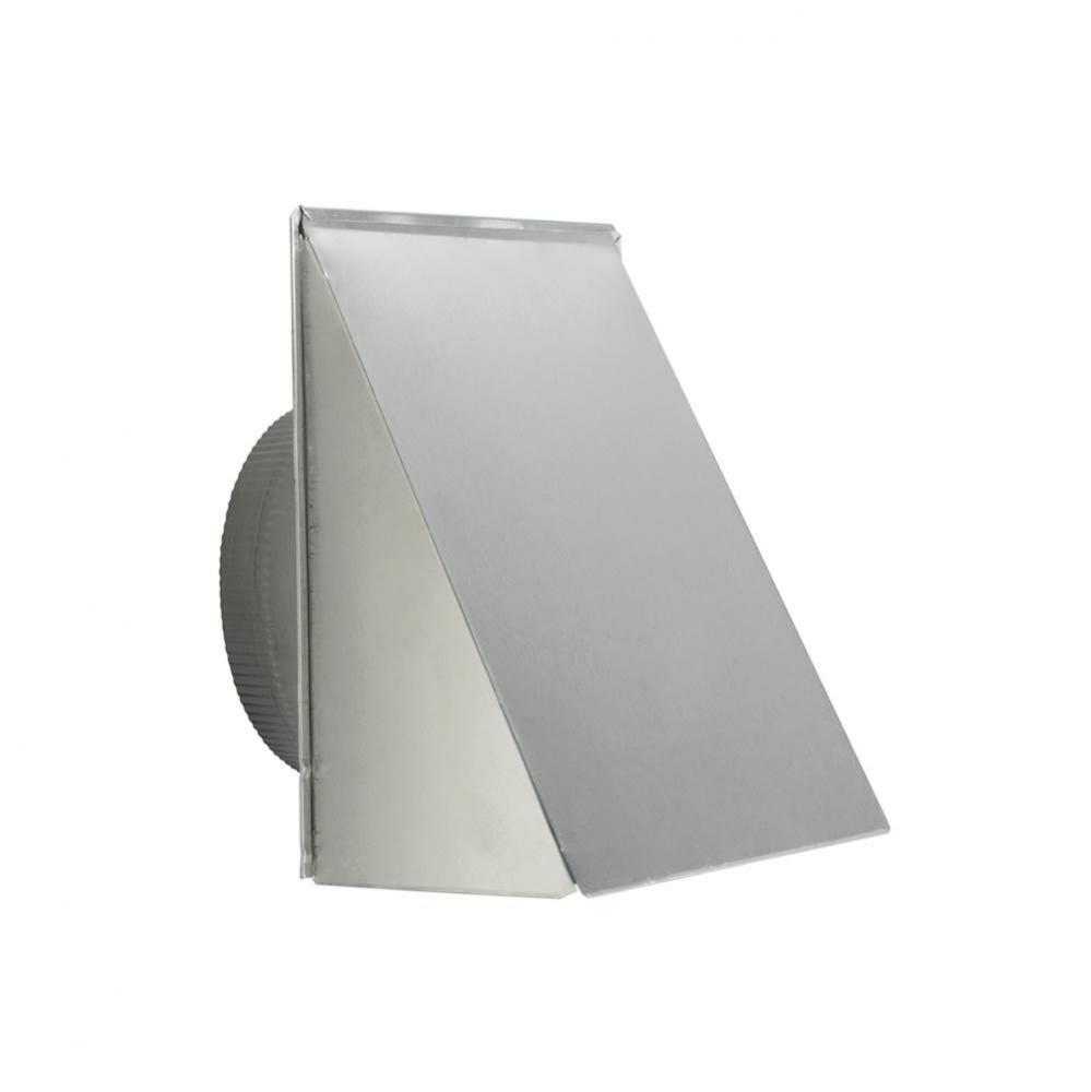 10-Inch Round, Fresh Air Inlet Wall Cap, Aluminum