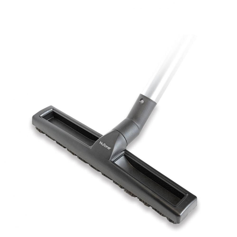 Nutone Central Vacuum Extra Wide Hard Surface Floor Tool, Black