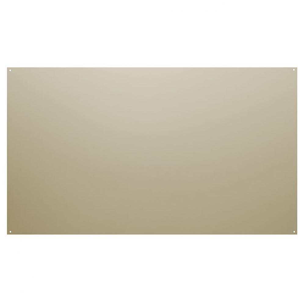 42-Inch Wide Backsplash In Reversible White/Almond