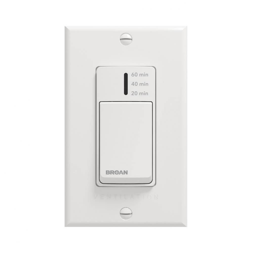 Auxiliary 20-40-60 Timer Wall Control, Wired