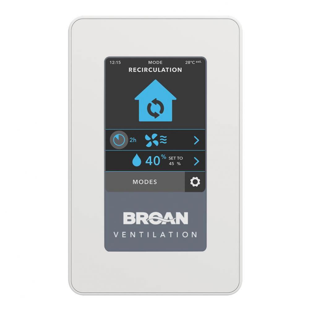 Main Wall Control, Advanced Touchscreen