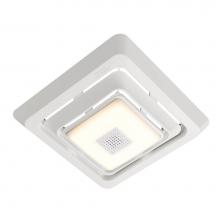 Broan Nutone FG800SPK - Sensonic Speaker/Led Upgrade Cover For Bathroom Ventilation Fans (4 Pack)