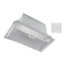 Broan Nutone PMA400SS - 21-Inch ADA Compatible Custom Range Hood Insert, 450 Max Blower CFM, Stainless Steel, ENERGY STAR