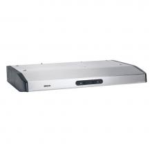 Broan Nutone QDE30SS - 280 CFM 30-Inch Under-Cabinet Hood Stainless Steel