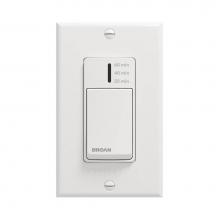 Broan Nutone VBATHW - Auxiliary 20-40-60 Timer Wall Control, Wired