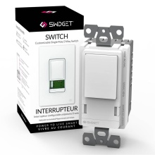 Panasonic S16001WA - Swidget Wi-Fi Controllable On/Off Switch, App-Enabled Smart Switch, S16001WA