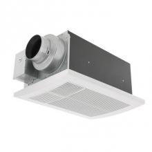 Panasonic FV-0511VHL1 - Panasonic WhisperWarm Ceiling Mount Bathroom Exhaust Fan with LED Light and Heater, 50-80-110 CFM,