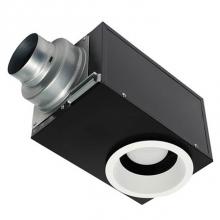 Panasonic FV-08VRE2 - Panasonic WhisperRecessed Ceiling Mount Bathroom Exhaust Fan with Dimmable LED Light, 80 CFM, FV-0