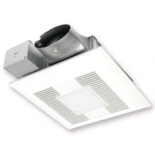 Panasonic FV-0810VSSL1 - Panasonic WhisperValue Ceiling/Wall Mount Dual Speed Bathroom Exhaust Fan with LED Light, 30 to 10