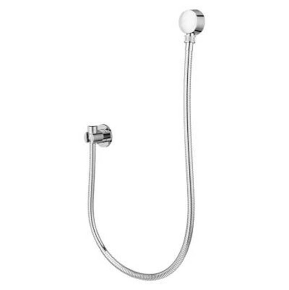 Modern Round 3-Piece Handheld Shower Kit with 60 in. Hose in Polished Chrome