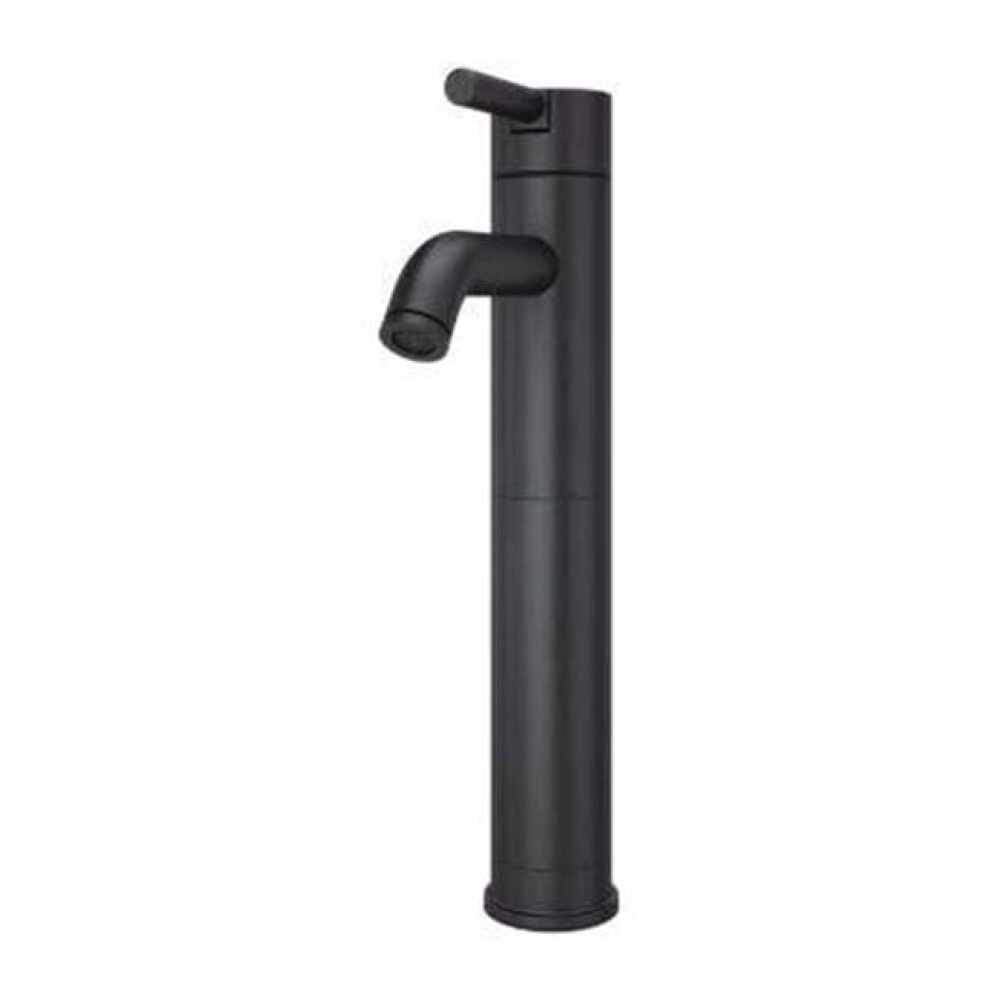 Contempra Single Control Vessel Bathroom Faucet in Matte Black