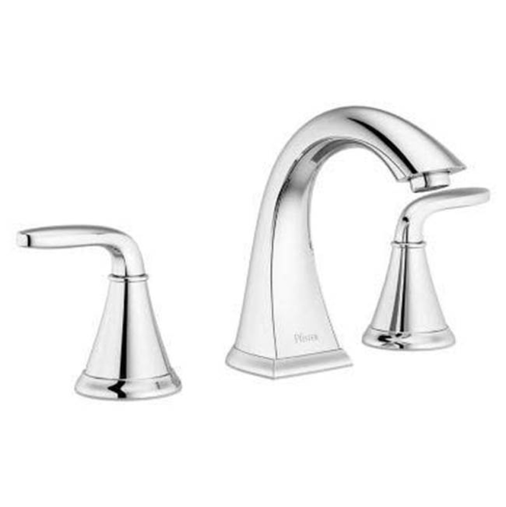 Winfield 2-Handle 8'' Widespread Bathroom Faucet in  Polished Chrome