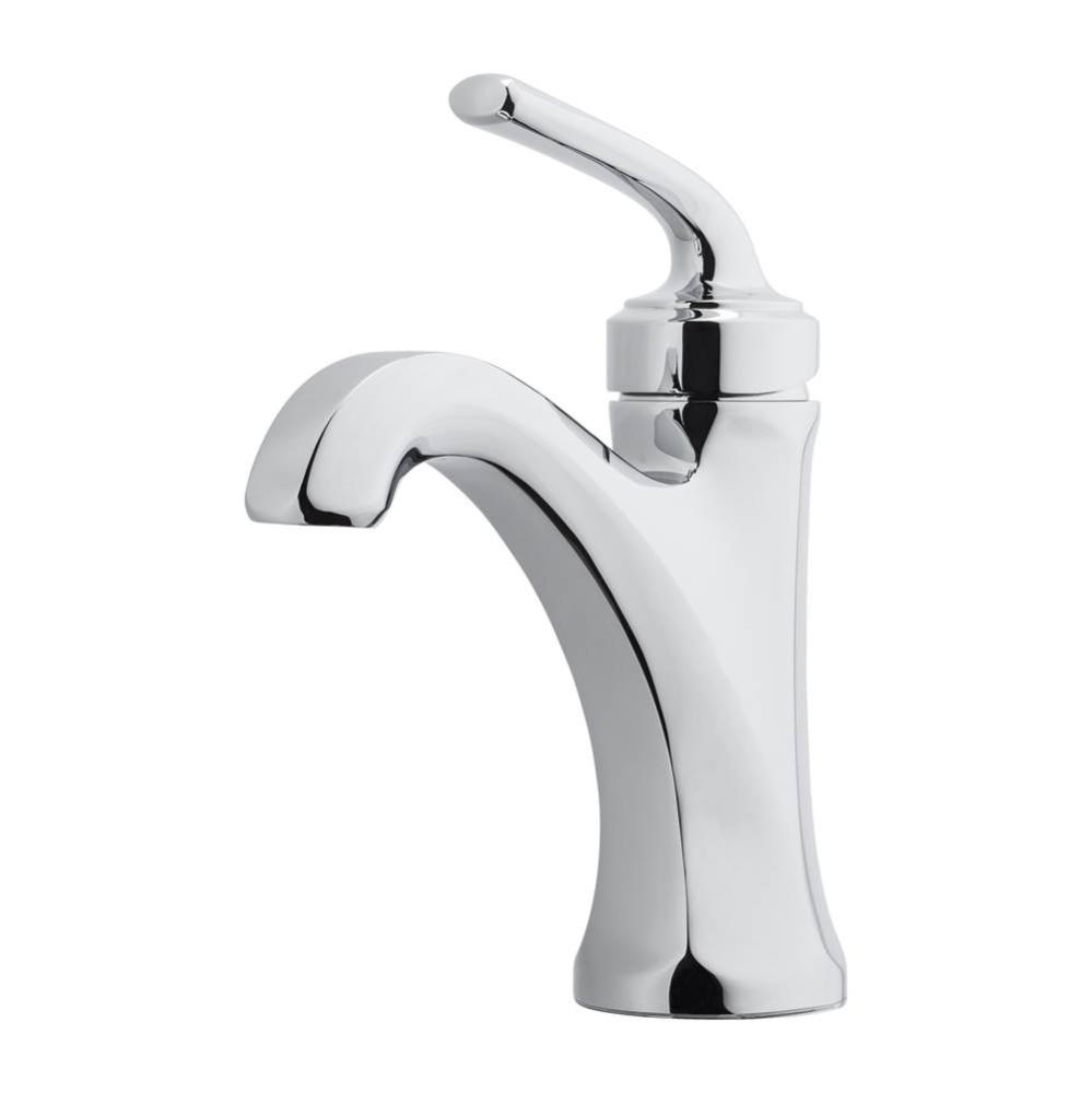 Arterra Single Control 4'' Centerset Bathroom Faucet in Polished Chrome