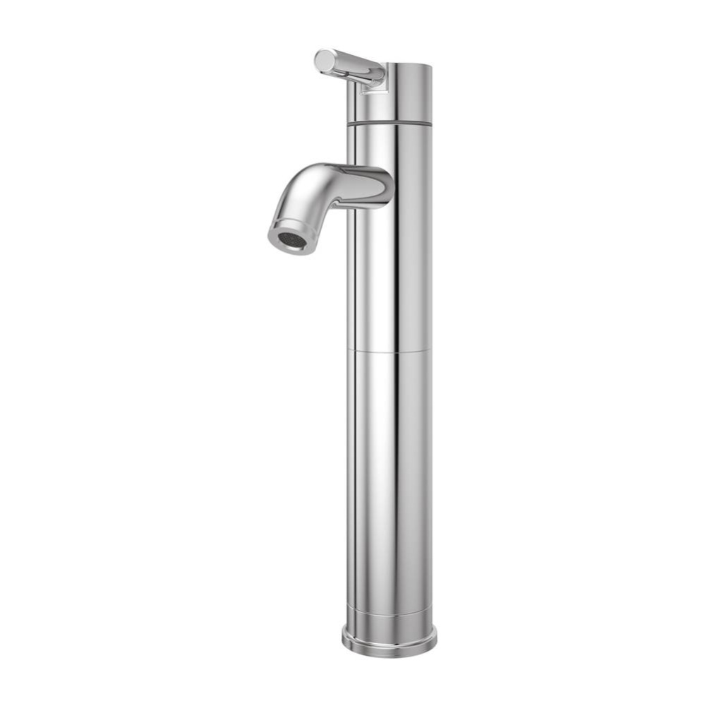 Contempra Single Control Vessel Bathroom Faucet in Polished Chrome