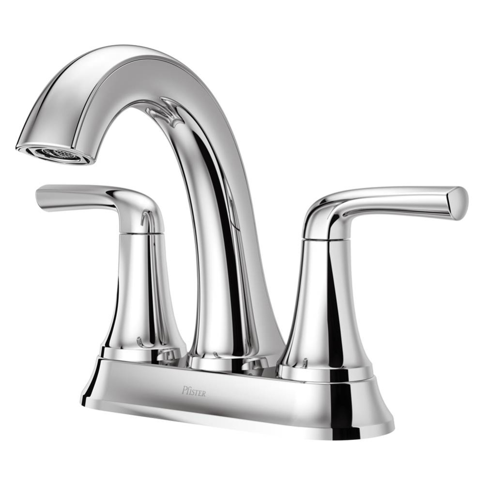 McAllen 2-Handle 4'' Centerset Bathroom Faucet in Polished Chrome