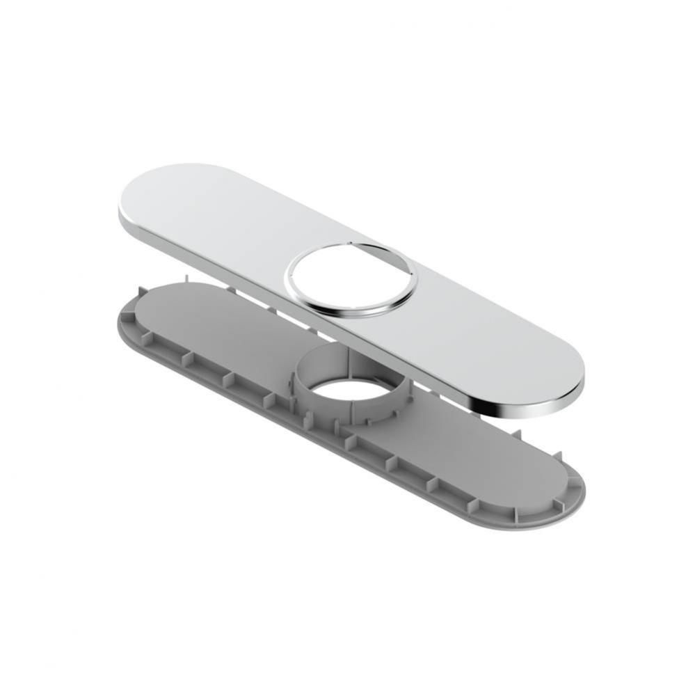 Raya or Neera Pulldown Kitchen Faucet Deckplate in Polished Chrome