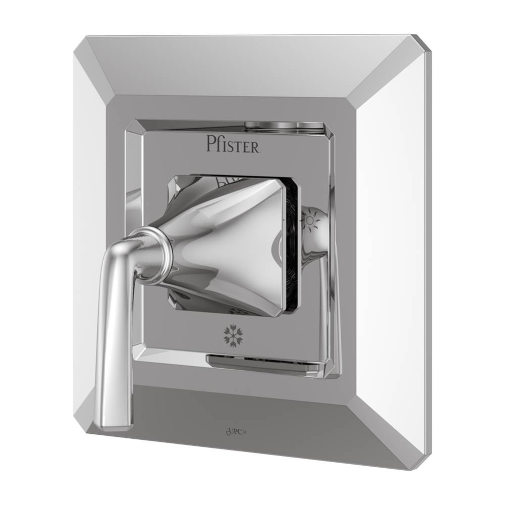 Park Avenue 1-Handle Tub & Shower Valve Only Trim in Polished Chrome