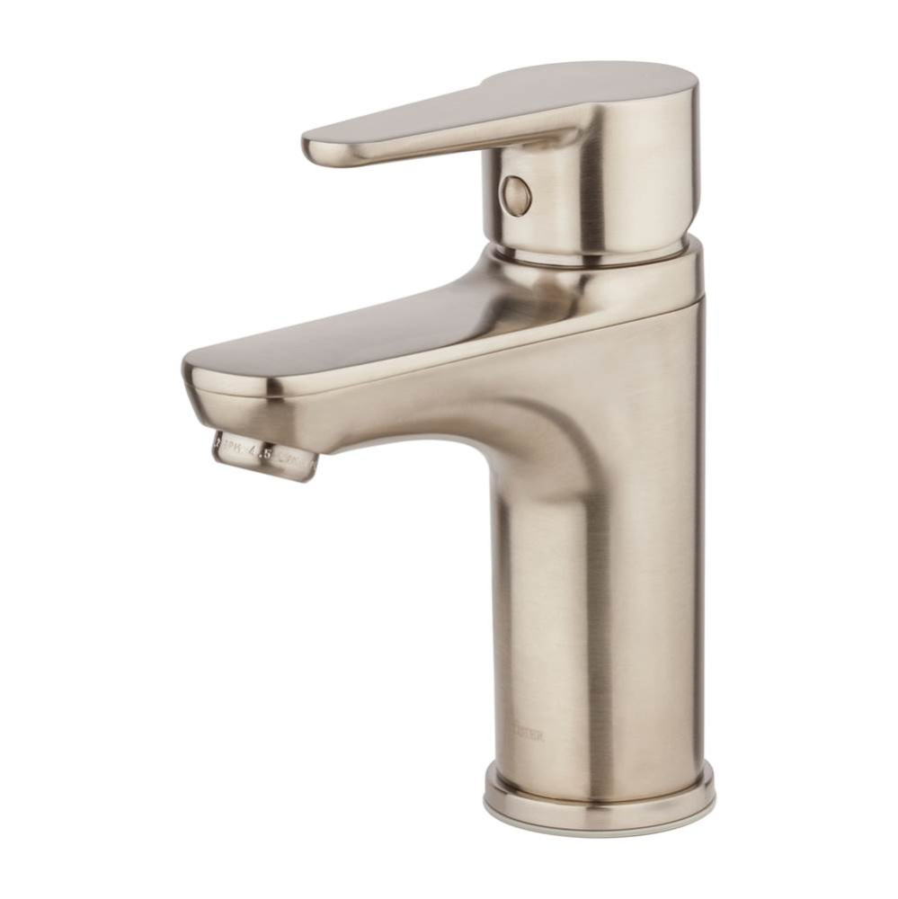 Pfirst Modern Single Control Bath Faucet in Brushed Nickel